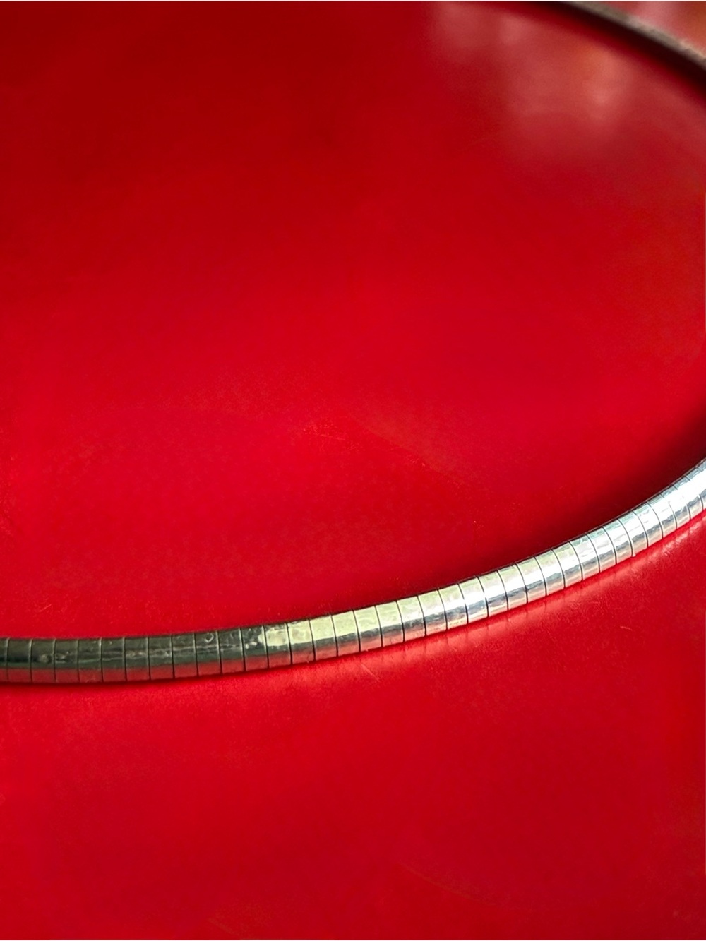 925 Silver Necklace,Handcrafted Multicolor Glass Teardrop Pendant Necklace 16” - Picture 6 of 9